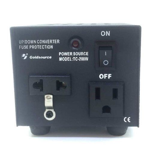 200 Watts Step Up and Down Voltage Converter/Transformer