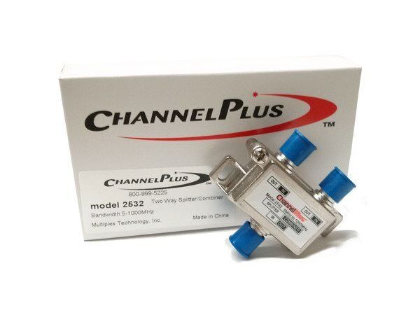 Channel Plus Antenna Splitter / Combiner - 2-PORTS, RG59/RG6 - Image 2