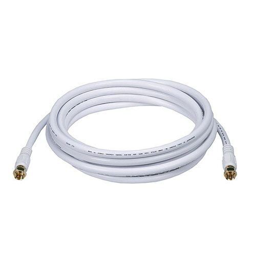 40 Feet Medium Duty RG6 Coaxial Cable - White