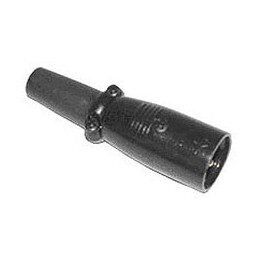 Black 3 Pin XLR Male Connector