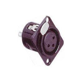 Chassis Mount 3 Pin XLR Female Connector