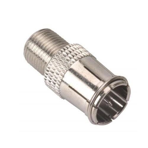 F Push-On Male to F Female Connector