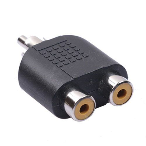 RCA Plug to Double RCA Jack