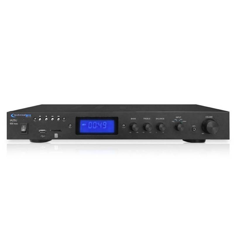 Technical Pro IA25U Integrated Amplifier with USB and SD Card Inputs