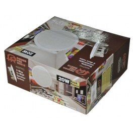 PPA A620TMG: 6" Celing 20 Watts Speaker With Grill with Dual Cone White - Image 3