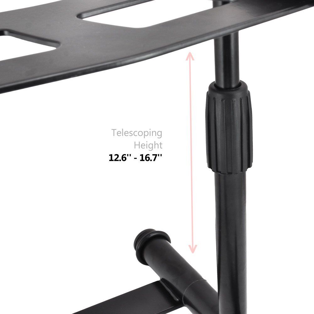 Universal Portable Foldable Telescoping Height Professional DJ Laptop Stand - Image 3