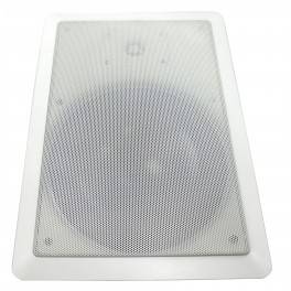 PPA YW-8300C: 8" In-Wall Speaker With Tweeter & Grill 200 Watts White