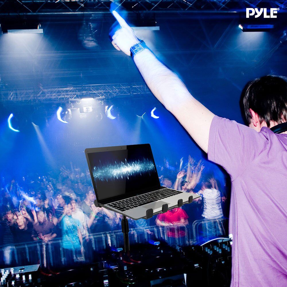 Universal Portable Foldable Telescoping Height Professional DJ Laptop Stand - Image 7