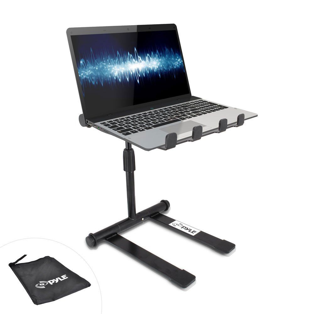 Universal Portable Foldable Telescoping Height Professional DJ Laptop Stand