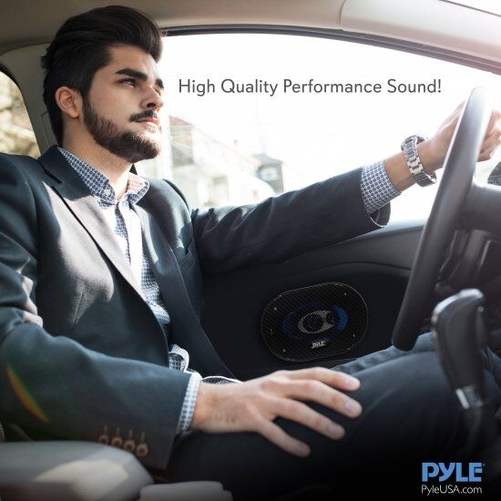 Pyle PL463BL 4-Inchx6-Inch 240W Three-Way Speakers - Image 8
