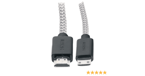 iEssentials 6ft. Tangle-Free Micro HDMI to HDMI Media Cable
