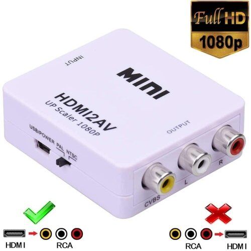HDMI To AV (RCA) Converter