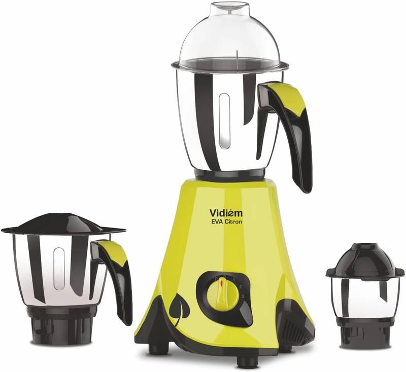 Vidiem Eva Citron 550 Watts Mixer and Grinder