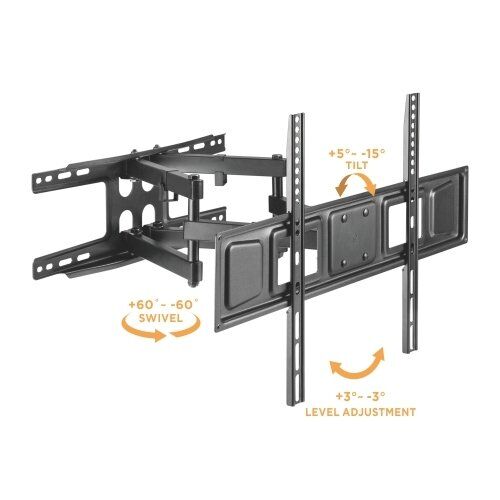 Protech FL-526 37" to 80" Full Motion/Articulating TV Wall Mount For LCD/LED/Plasma TV - Image 2