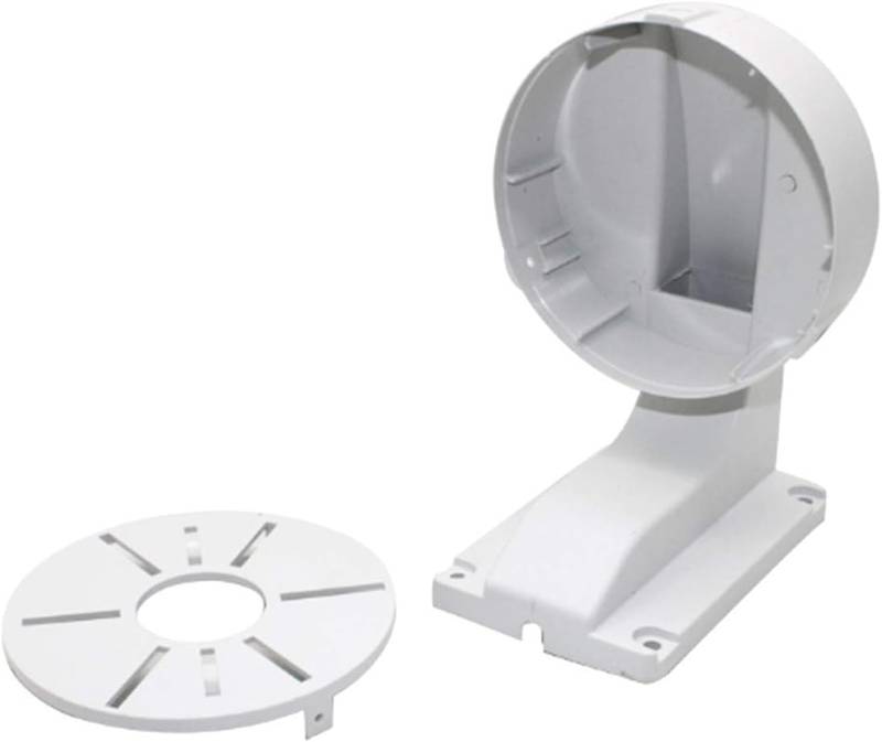 Indoor Outdoor Wall Mount L-Type Bracket for CCTV Security Dome IP Camera Mounting, DaHua Hikvision Dome Cameras Plastic - Image 5