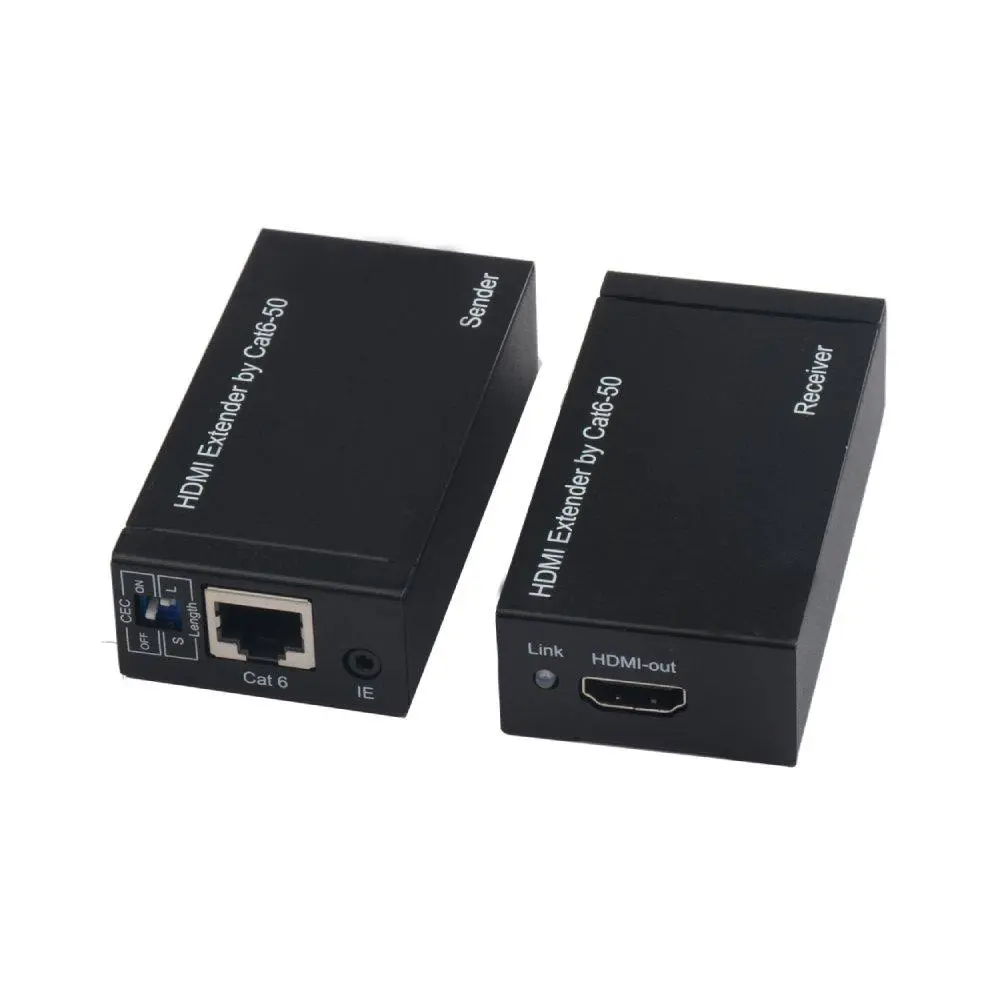 HDMI Extender 50M over single cat5e/6