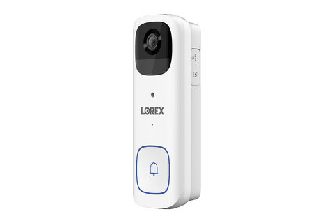 Lorex 2K Wi-Fi Video Doorbell (Battery-Operated, 32GB)