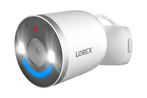 Lorex 4K Spotlight Indoor/Outdoor Wi-Fi 6 Security Camera with Smart Security Lighting (32GB)