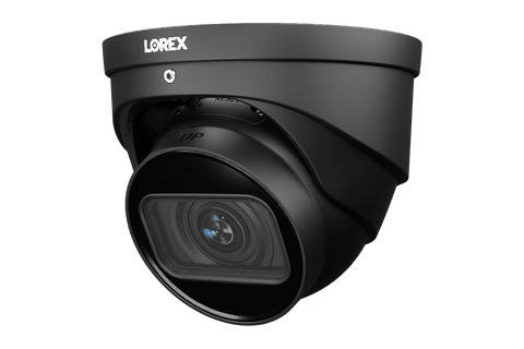 Nocturnal Series N4 Lite 4K IP Wired Turret Security Camera with Motorized Varifocal Lens, Real-Time 30FPS Recording