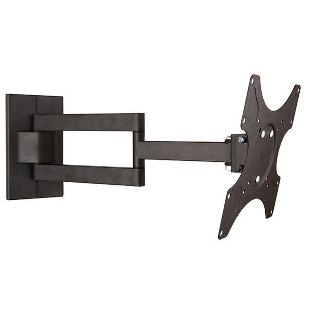 Protech FL-513 Full-Motion Articulating/Corner TV Wall Mount for 19-37 Inch TV/Monitor