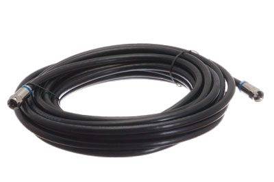 12 Feet Medium Duty RG6 Coaxial Cable - Black