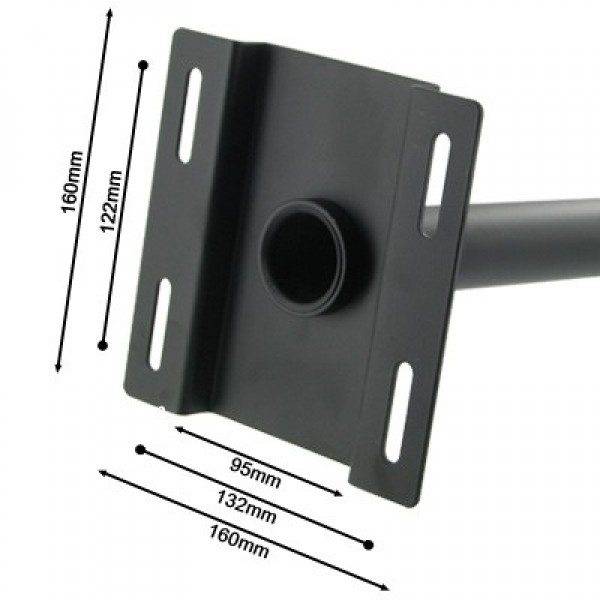 Universal 37-63" TV Tilting Ceiling Mount - Image 2
