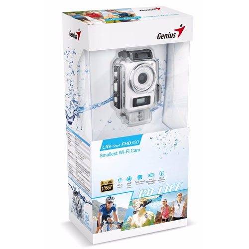 Genius Action Cam Life-shot FHD300 WiFi Mini Cam