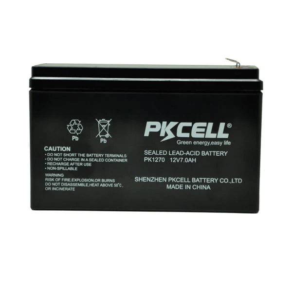 12V / 7.0 AH Rechargeable Sealed Lead Acid Battery Terminal Type F1