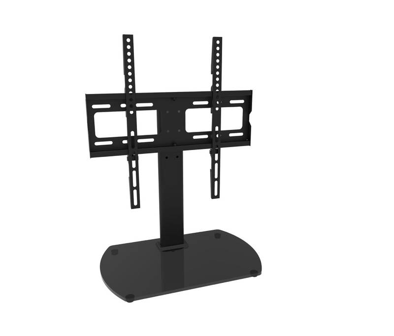 Protech Universal Tabletop Glass TV Stand For 32" To 55" LCD/LED/PLASMA TV Up To 40kgs/88lbs