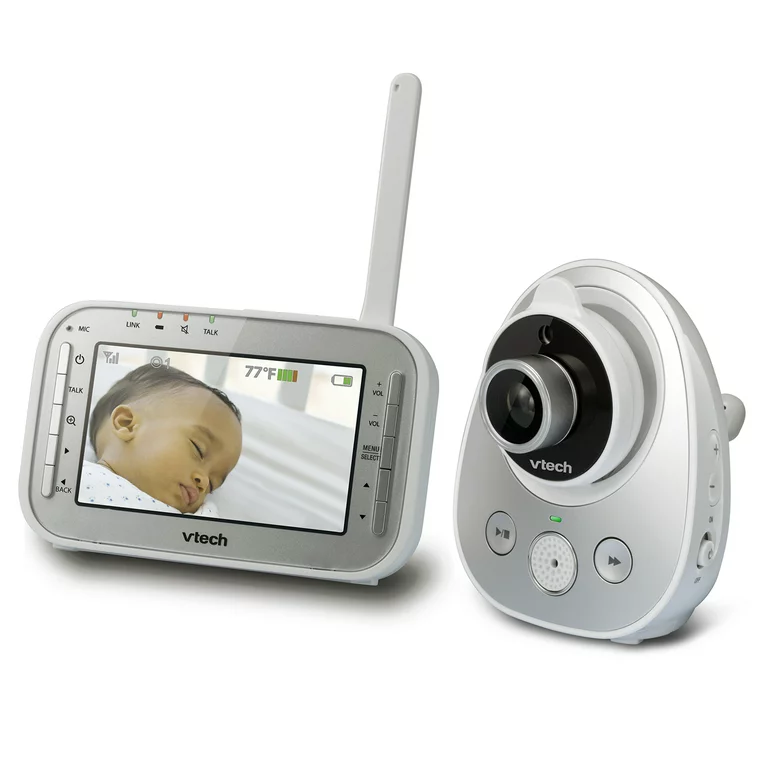 VTech VM342-1 Video Baby Monitor with 170-Degree Wide-Angle Lens