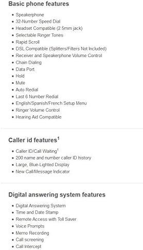 AT&T 1070 4-Line Speakerphone with Answering System and Caller ID - Image 2