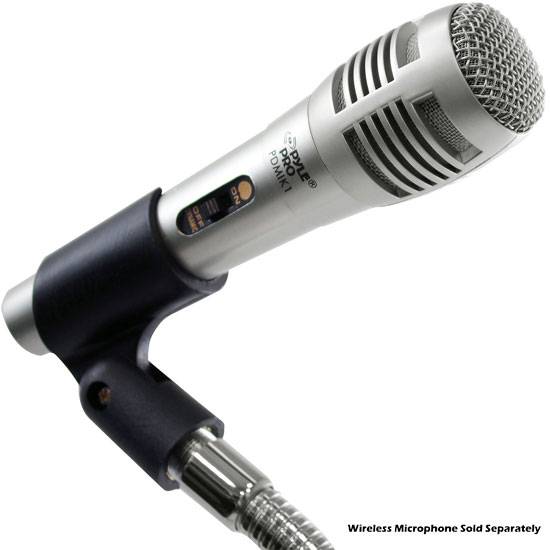 Desktop Microphone Stand - Compact Table Mic Holder Mount with Flexible Gooseneck - Image 2