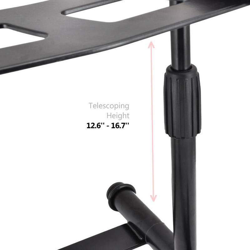 Universal Portable Foldable Telescoping Height Professional DJ Laptop Stand - Image 3