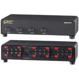 PPA-9011: 4 Independent Zone Speaker Selector