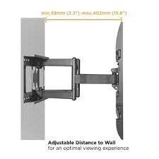 Protech FL-536 37" to 80" Full Motion/Articulating TV Wall Mount For LCD/LED/Plasma TV - Image 3