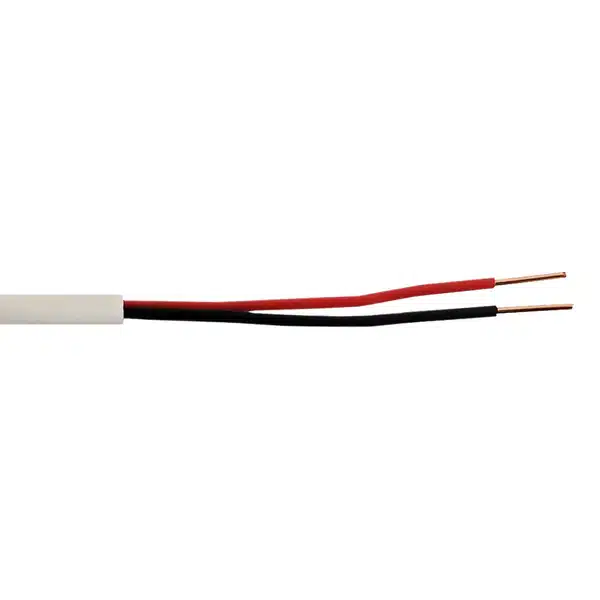 1000ft Station Z Quad Security Cable - 2C 22AWG Solid Cable CMR Riser - White - Image 3