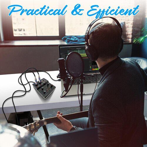 2-Channel Audio Mixer / USB Recording Interface with Bluetooth - Image 2