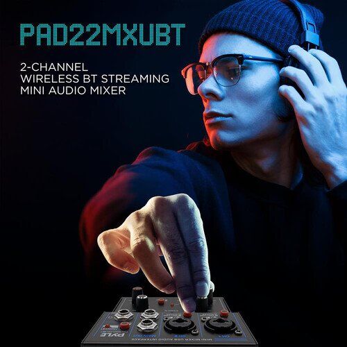 2-Channel Audio Mixer / USB Recording Interface with Bluetooth - Image 4