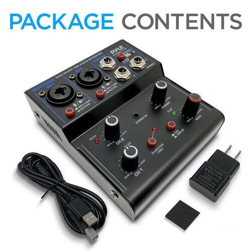 2-Channel Audio Mixer / USB Recording Interface with Bluetooth - Image 6