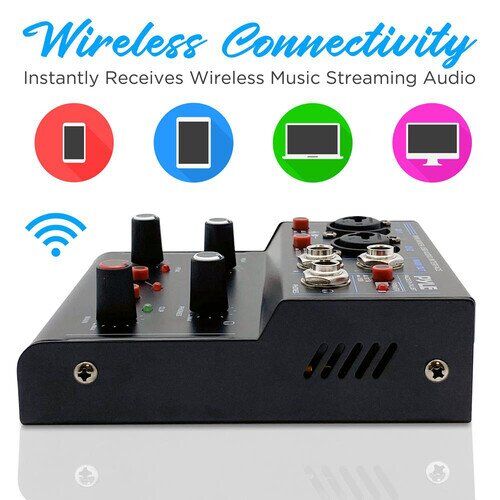 2-Channel Audio Mixer / USB Recording Interface with Bluetooth - Image 7