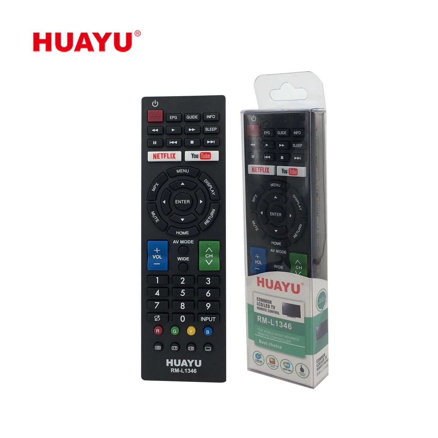 Universal Remote Control Replacement Controller for Sharp LCD/LED TV