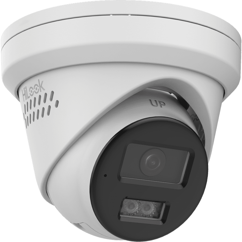 Hilook 8 MP Smart Hybrid Light MD 2.0 Fixed Turret Network Camera